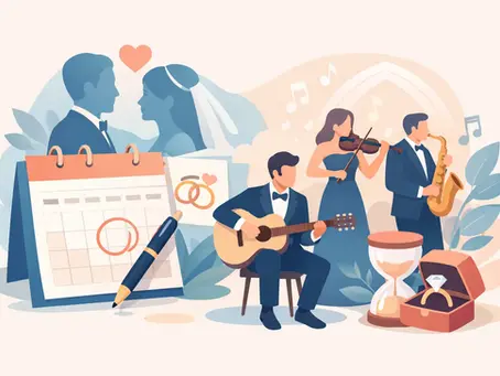 When to Book Wedding Musicians for Your Date