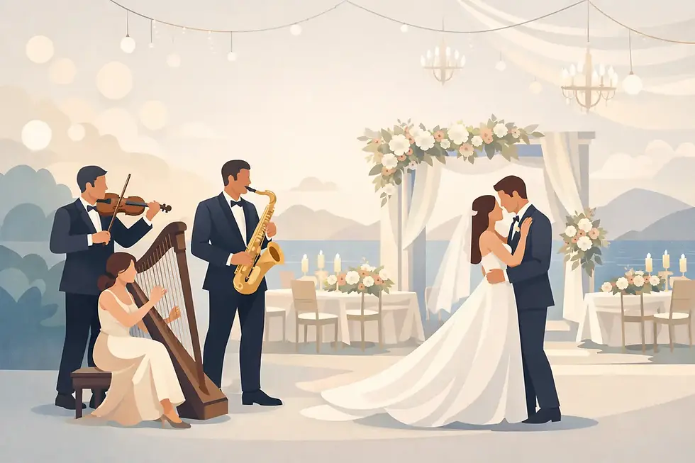 Live Musicians for Luxury Weddings That Fit