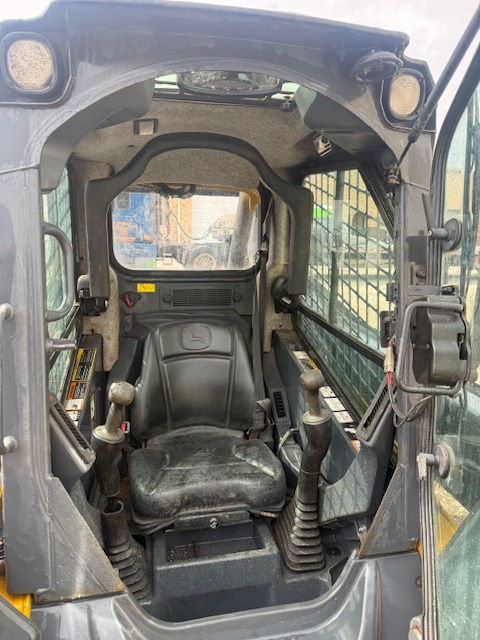 Thumbnail: skid steer loader interior