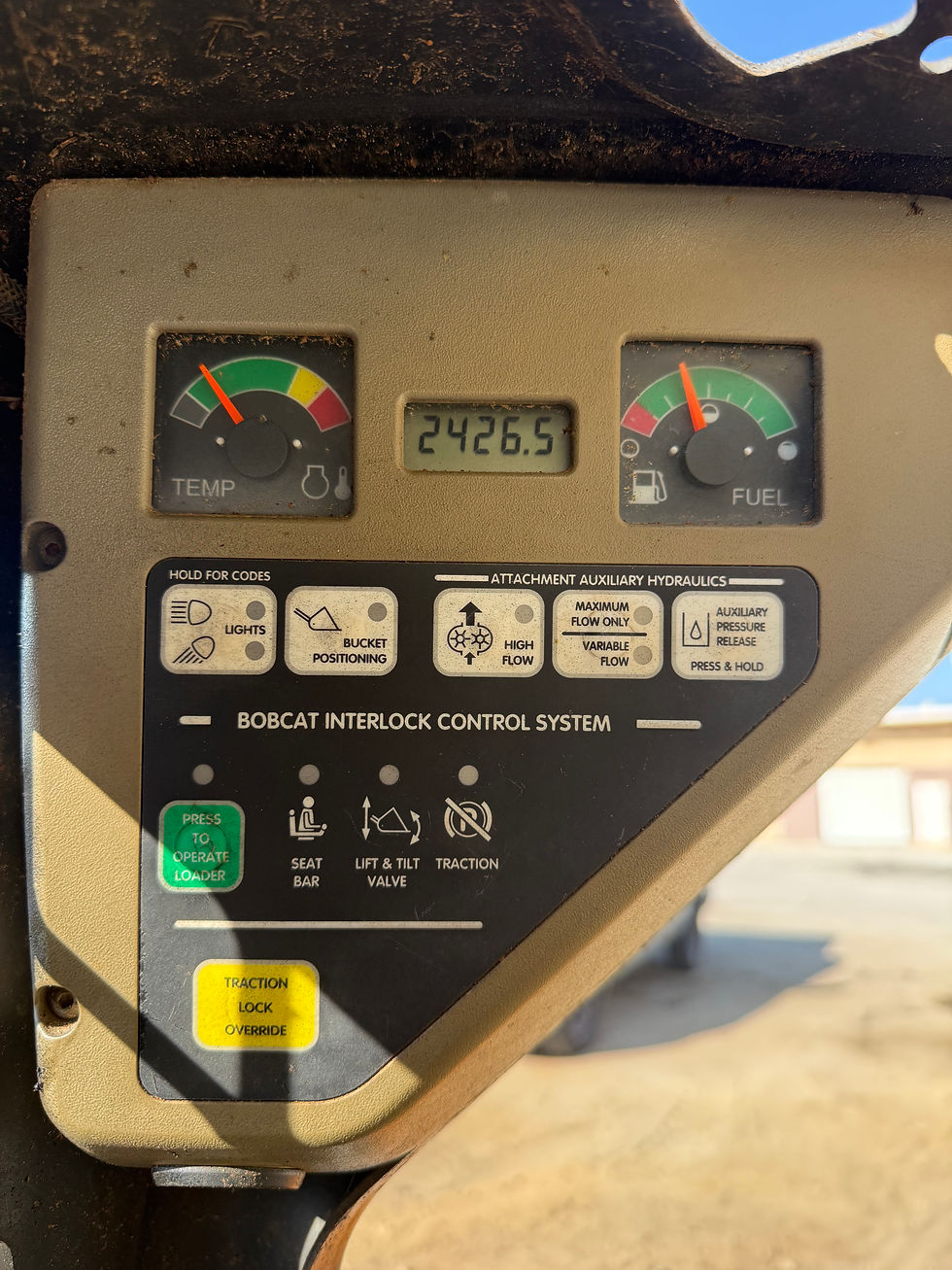 Thumbnail: skid steer controls