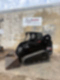skid steer loader side view