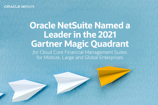 Oracle NetSuite Cloud ERP, Bulut ERP Gartner Magic