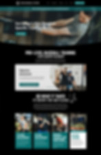 Website design example