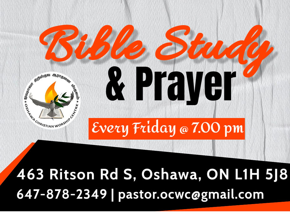 Tamil Bible Study & Prayer