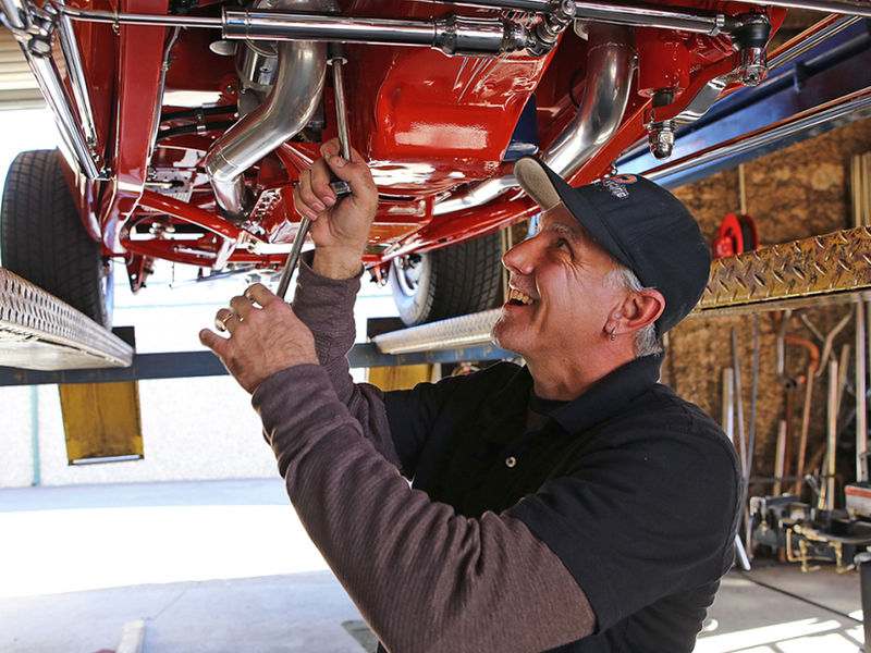 Custom exhaust work