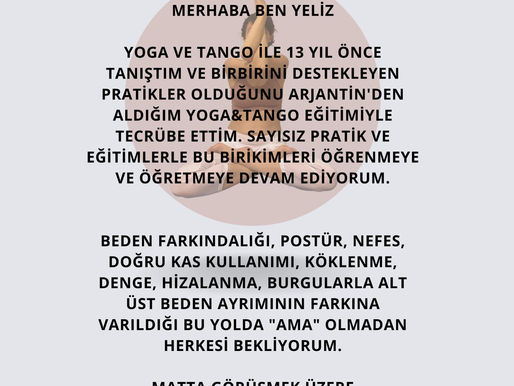 TANGO ve YOGA "Bir Olmak"