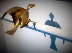 ציפור על ענף- פליז