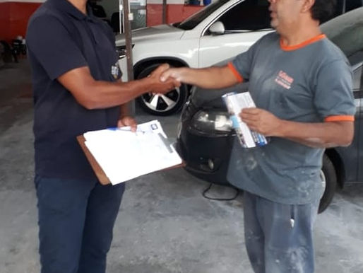 *Campanha de Sindicalização na LC Car Auto Center*