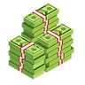 Pile of money
