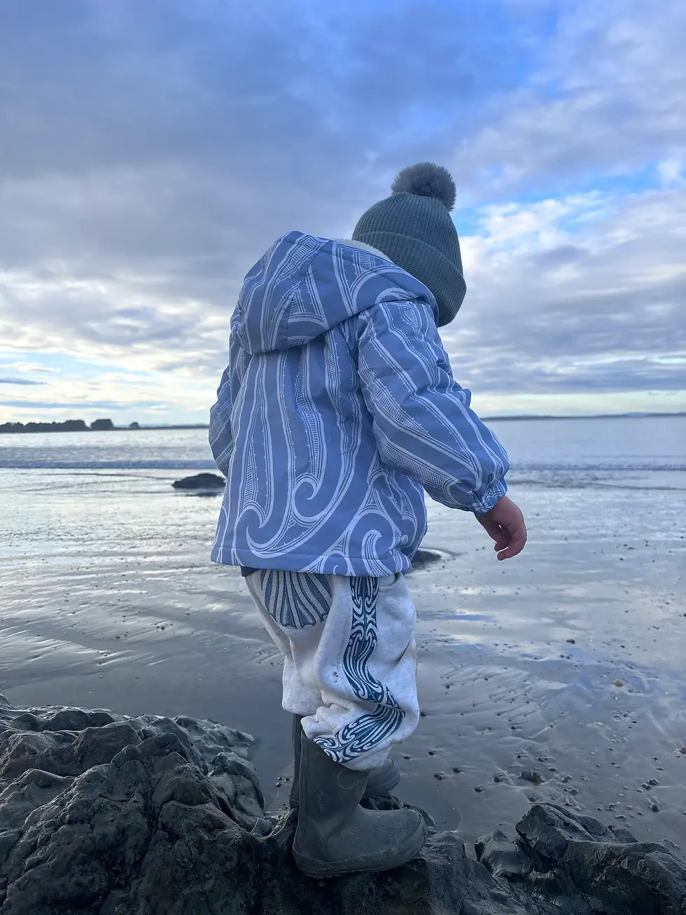 Thumbnail: Baby Bear Tūhono Rain Jacket