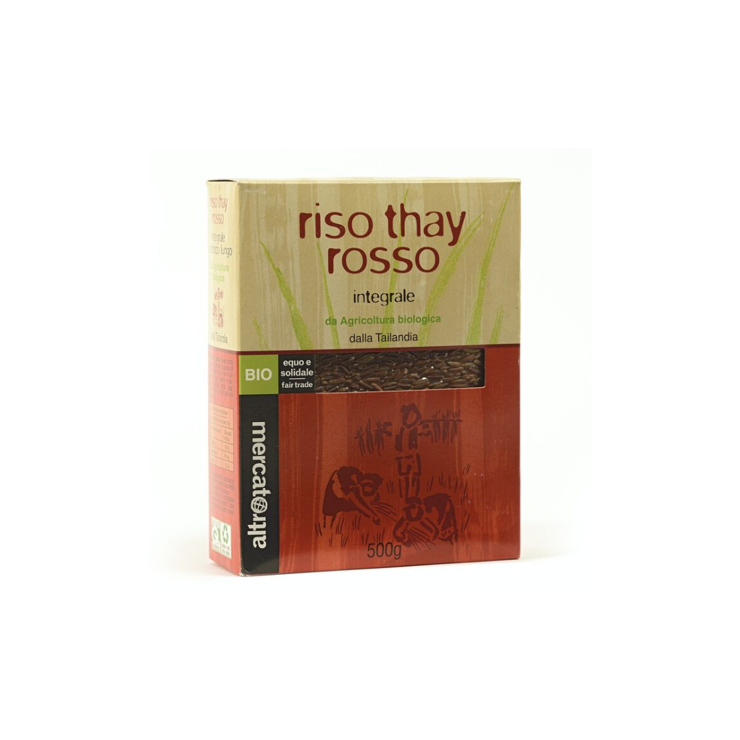 Riso thay integrale rosso