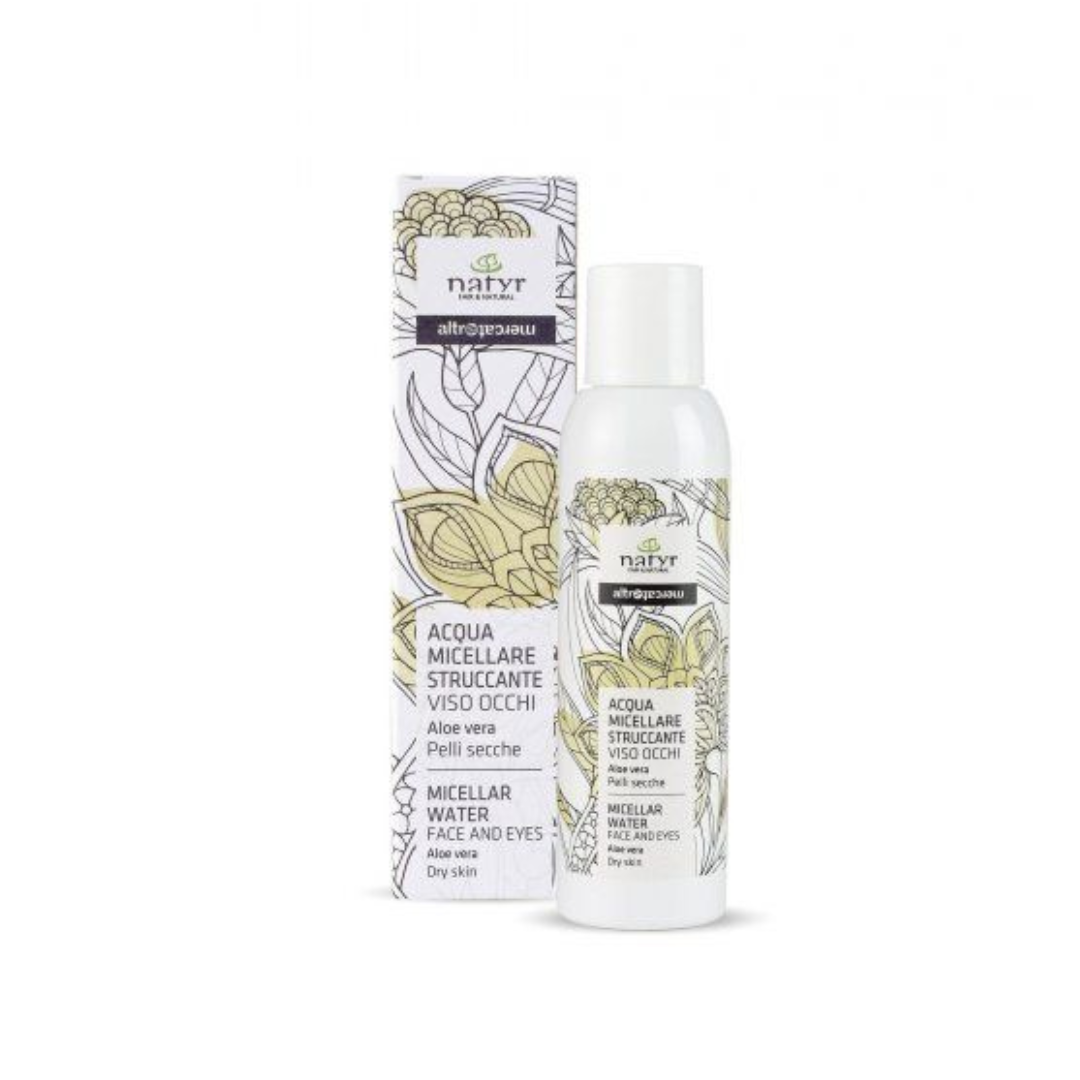 Acqua micellare struccante viso occhi aloe