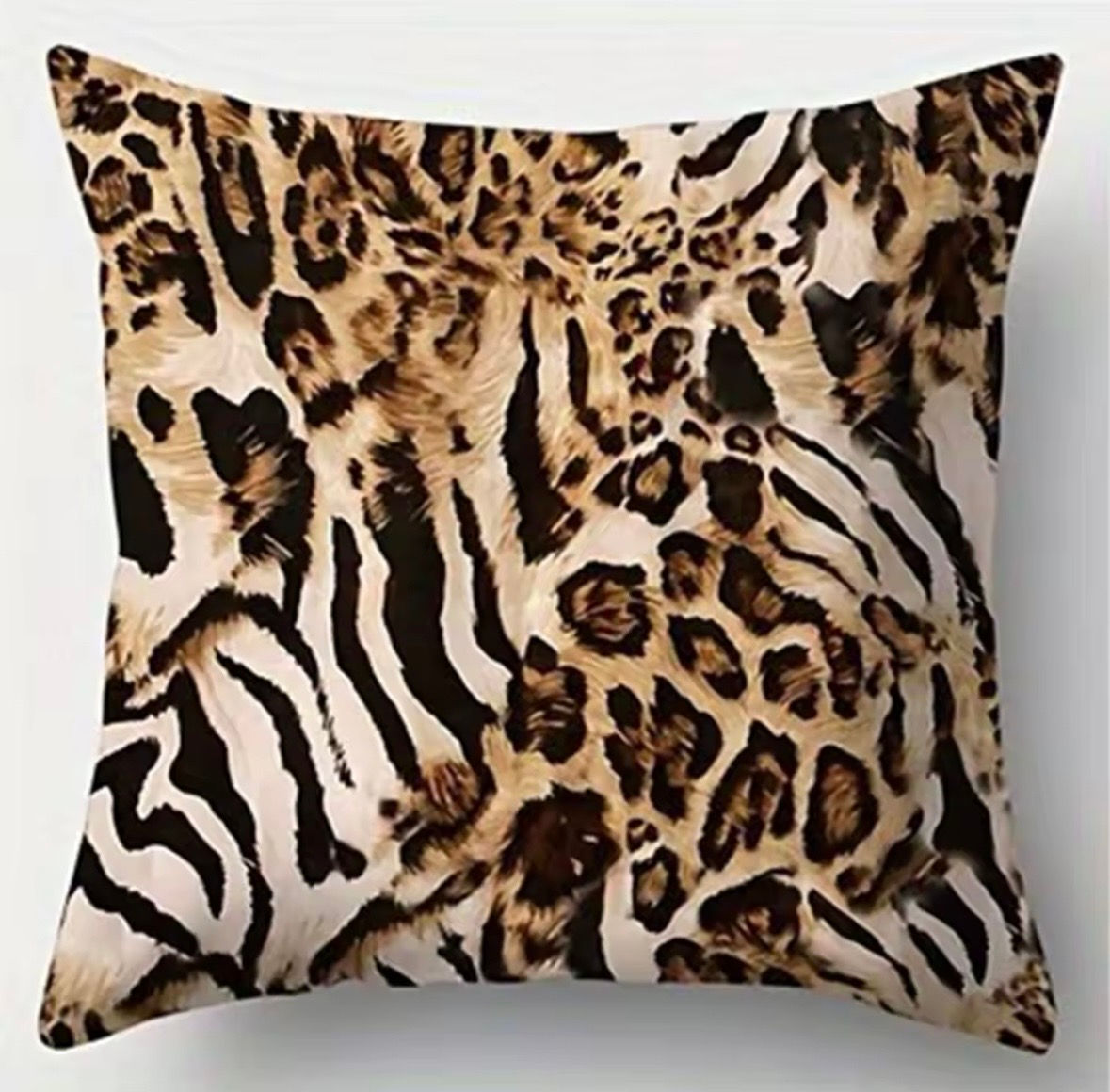 Kussen hoes tijger print 3