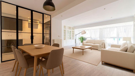 Imágen de amueblamiento virtual para mejorar la presentación de viviendas vacías