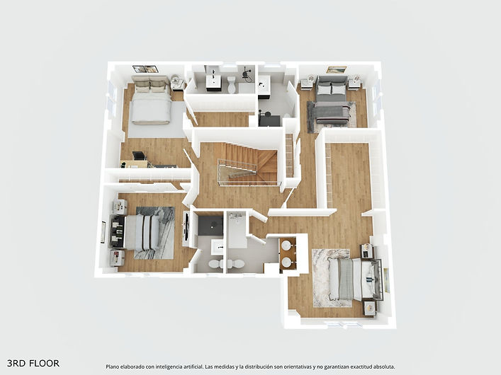 Plano 3D Fotografía Inmobiliaria
