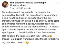My clients inspire me ❤️#dunnrightfitness #traintuff #smile