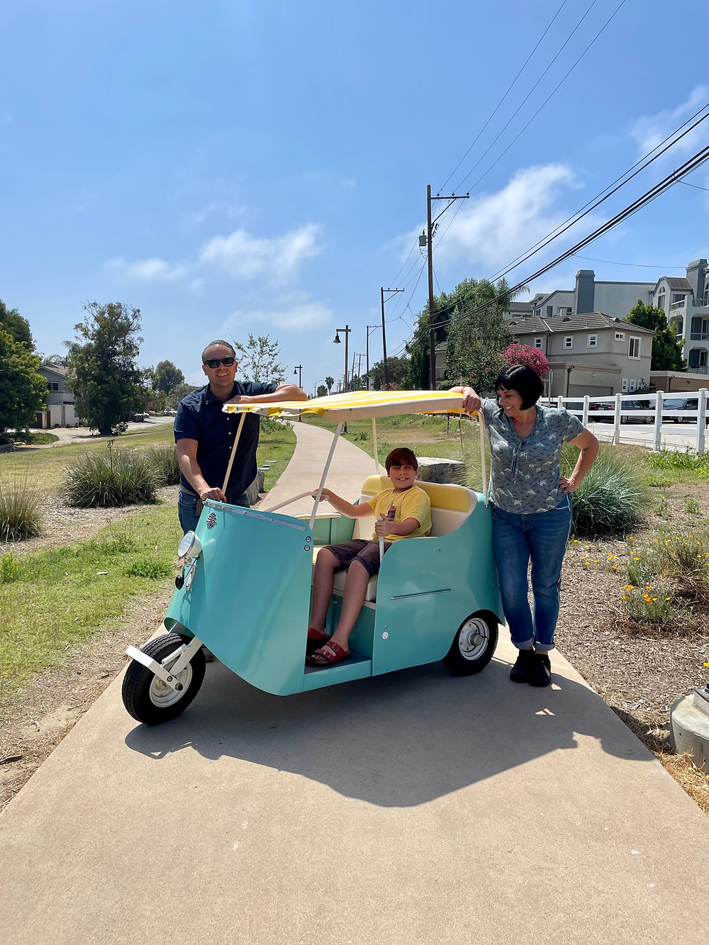 Restored electric shopper