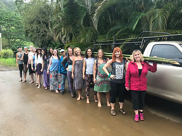 Kauai Lomi Lomi Training Retreat, Bamboo Forest Hike, Kahuna / Temple Style Bodywork Training