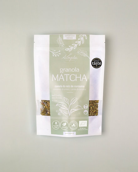 GRANOLA MATCHA / canela & curcuma