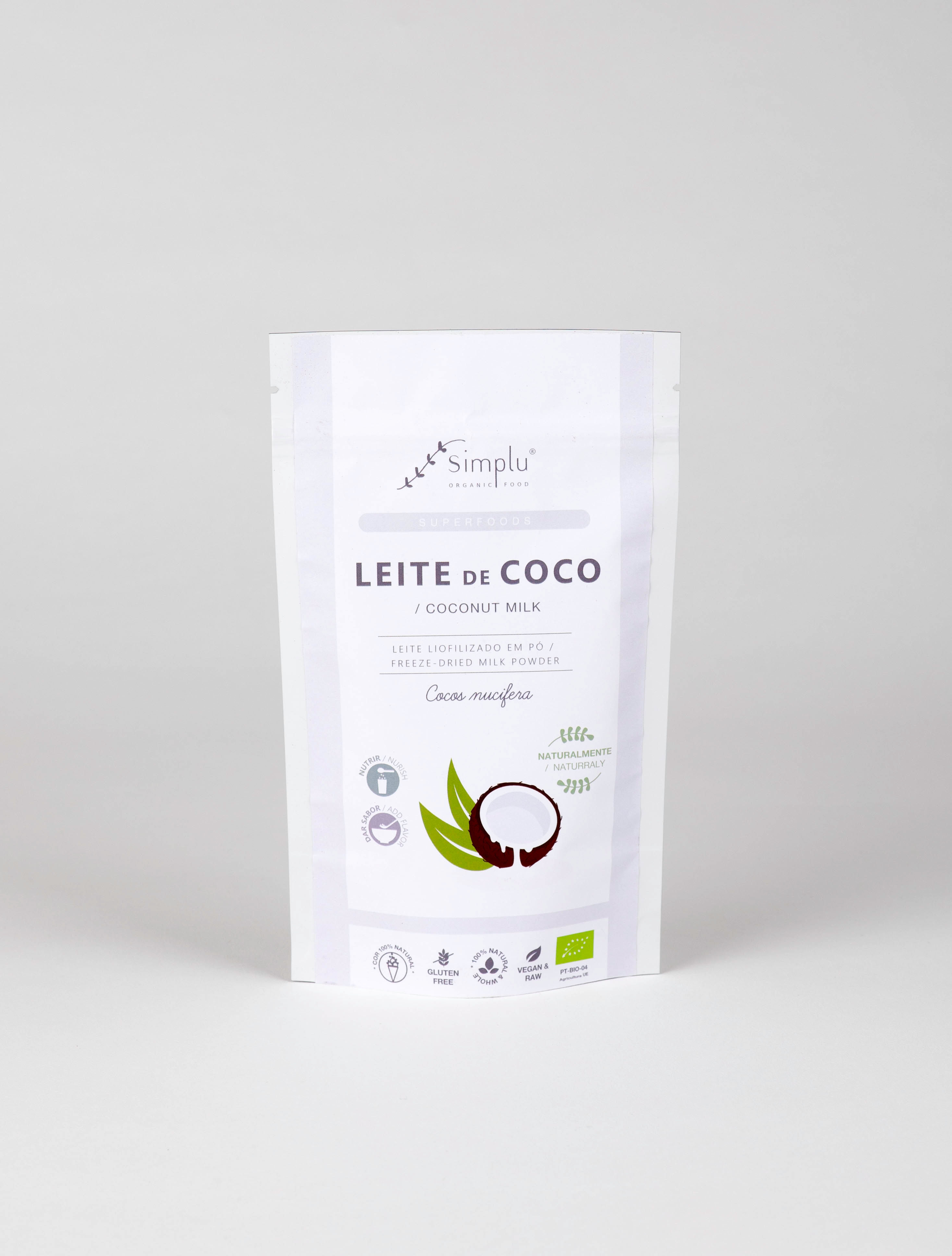 LEITE DE COCO pó / bio & liofilizada (100 g)