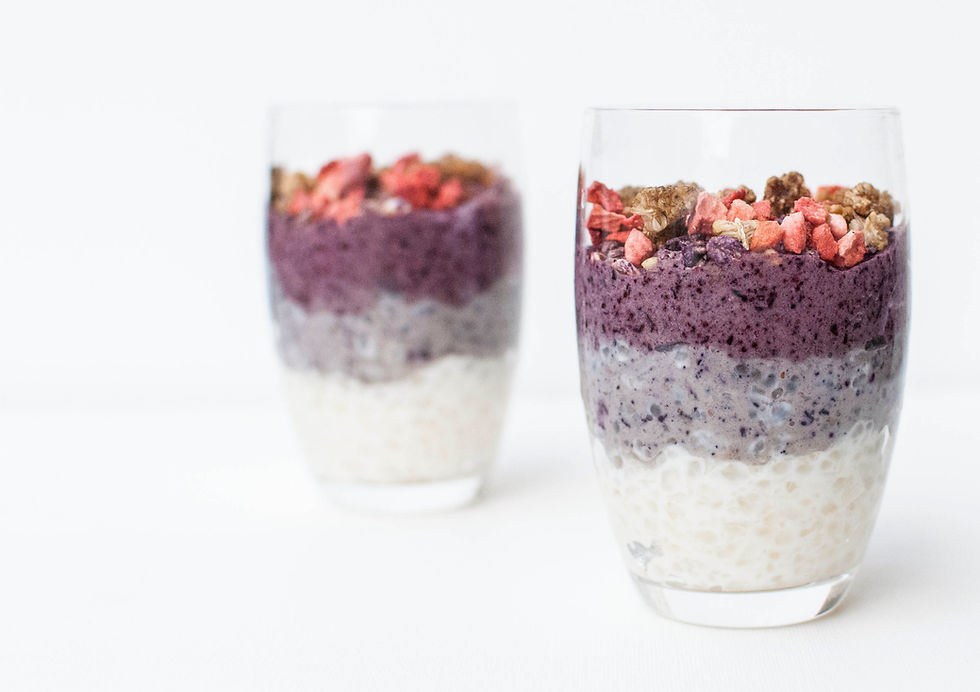 Berrilicious Pack - Taça de mirtilo e tapioca