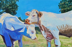 Verliebte Rindviecher