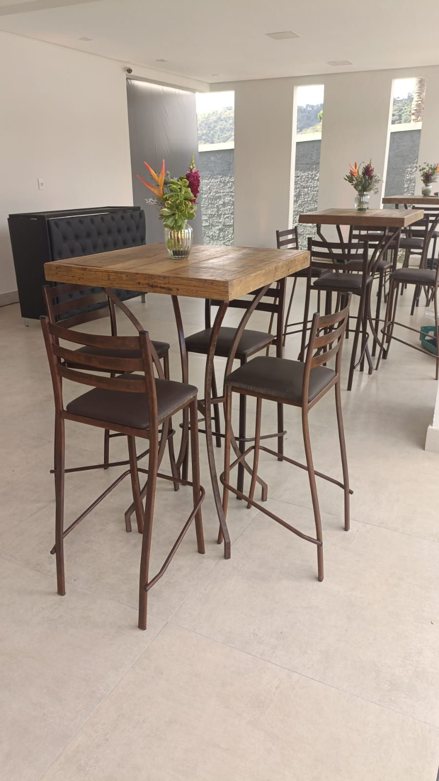 R$ 95 / Kit Banqueta Ferrugem