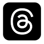 [CITYPNG.COM]HD Threads Social Media Instagram App Logo Icon PNG - 3104x3104.png