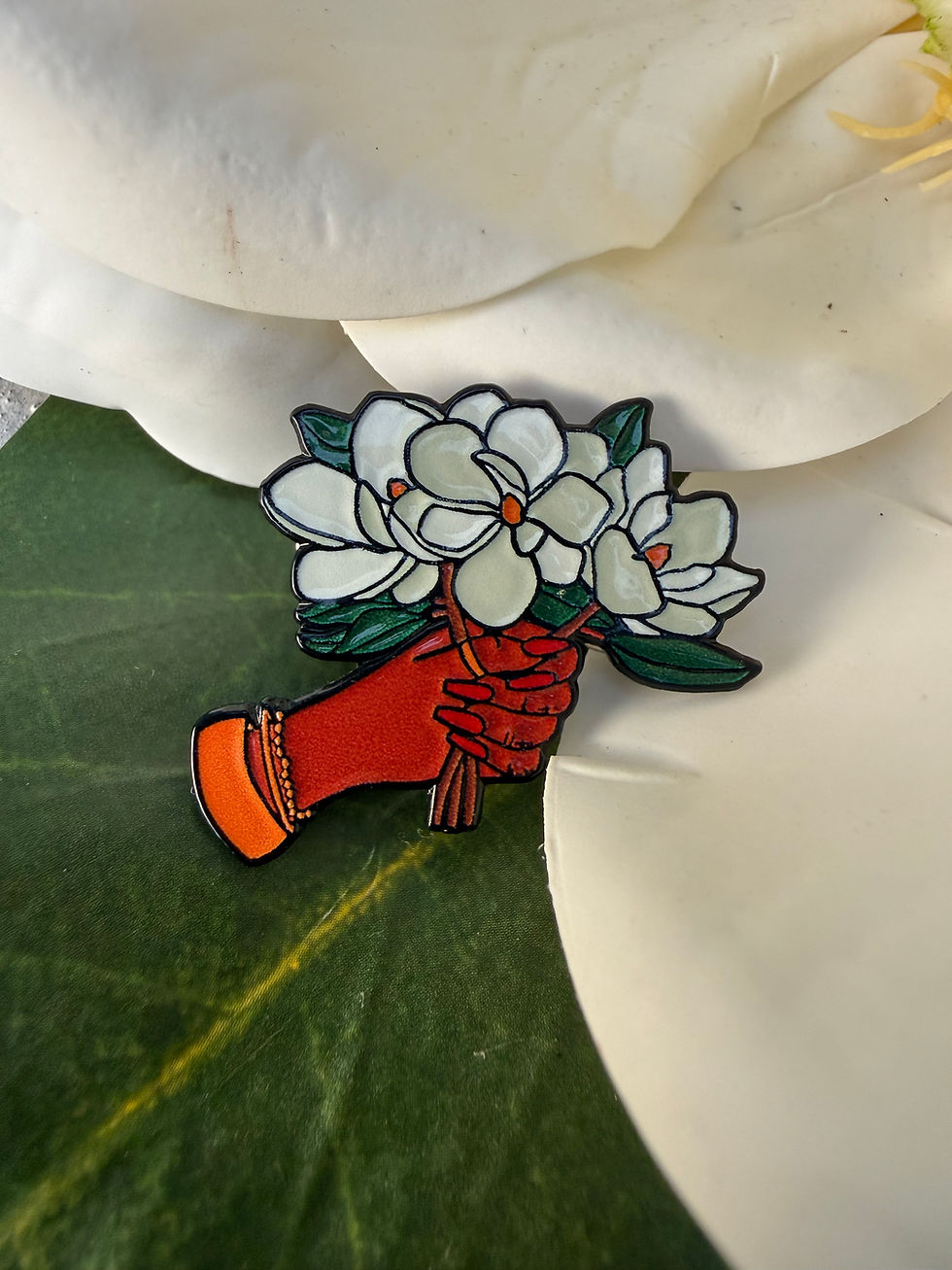 Thumbnail: Magnolia Bouquet Pin