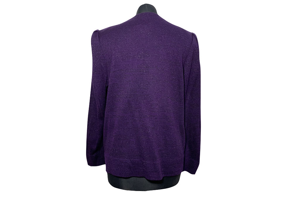 Miniatura: Chaqueta de punto con lurex "Petunia"
