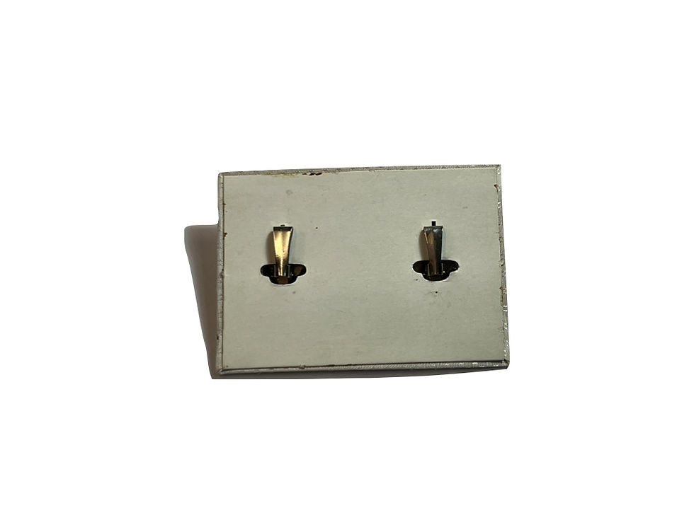 Miniatura: Pendientes "Maca" 1980's (Sin Estrenar)
