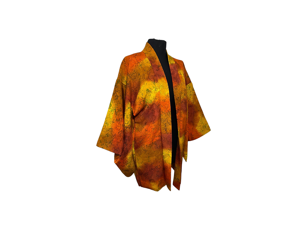 Miniatura: Kimono (Haori) Seda "Yuma" (Sin Estrenar)