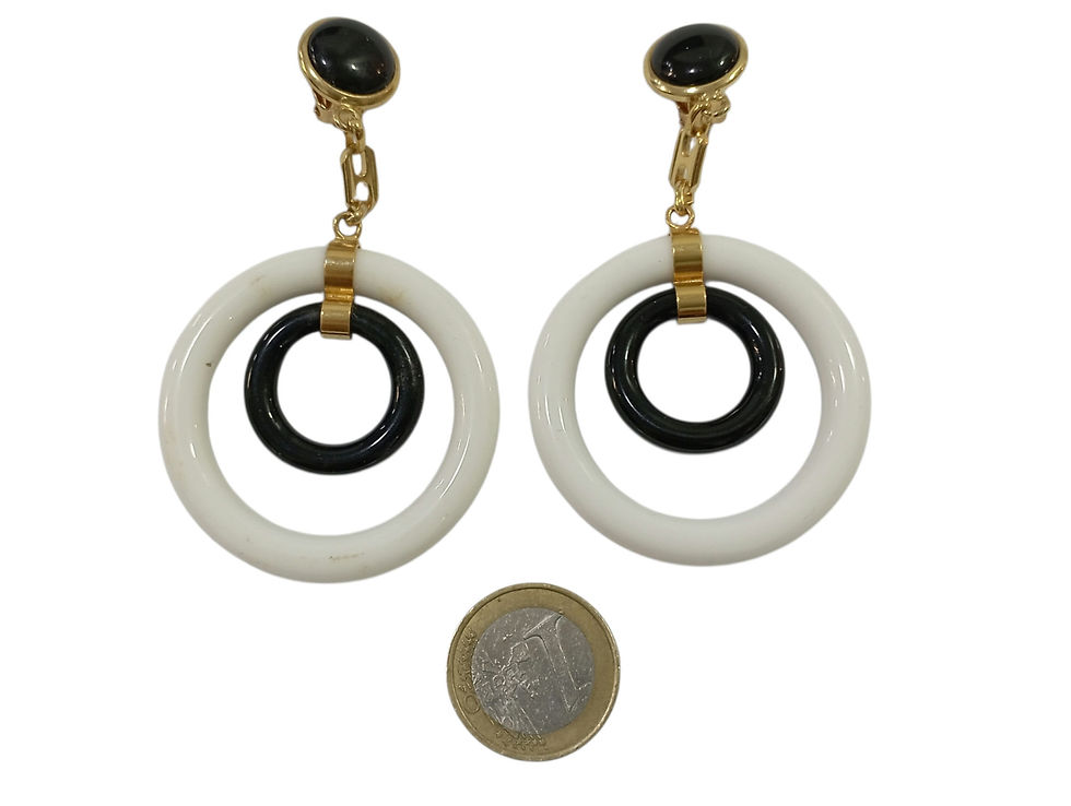 Miniatura: Pendientes "Hilary" 1980's (Sin Estrenar)