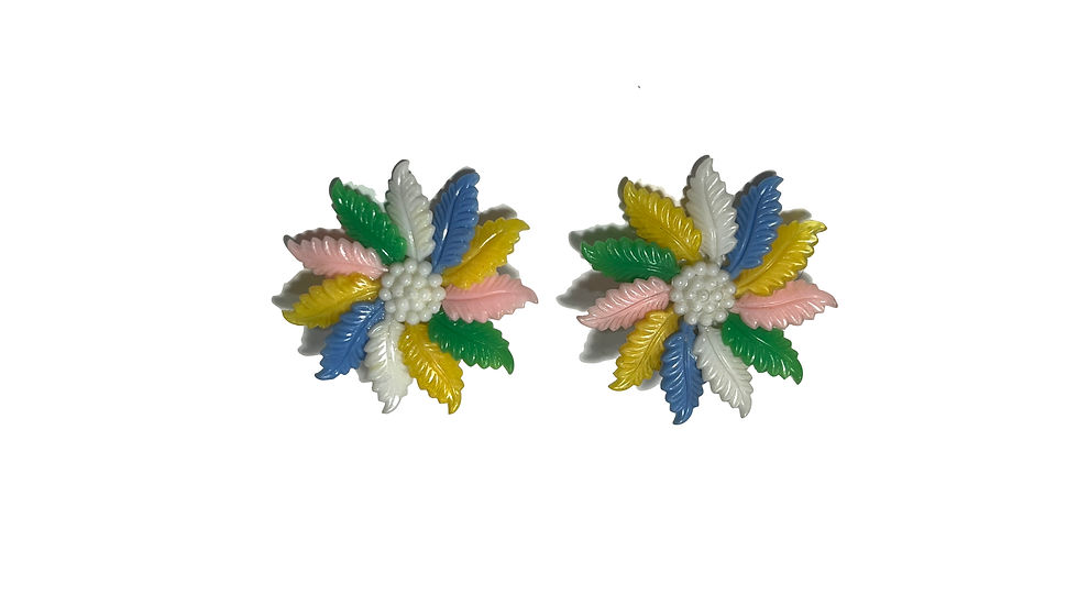 Miniatura: Pendientes "Matilda" 1950's (Sin Estrenar)