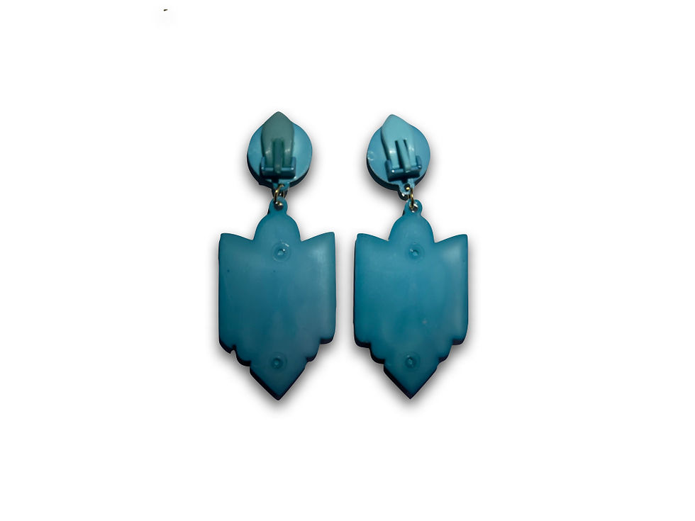 Miniatura: Pendientes "Amira" 1980's (Sin Estrenar)