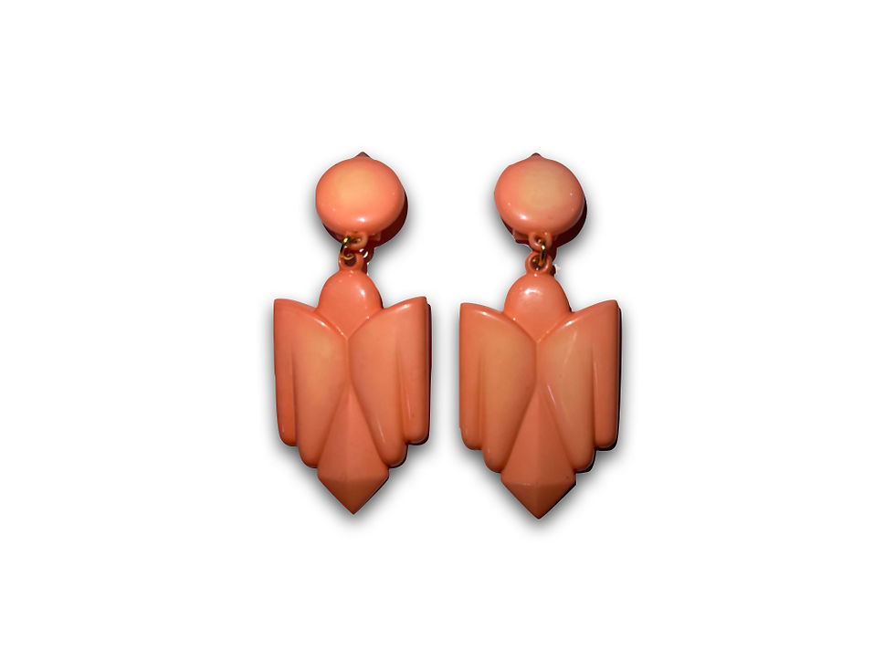 Pendientes "Conchita" 1980's (Sin Estrenar)