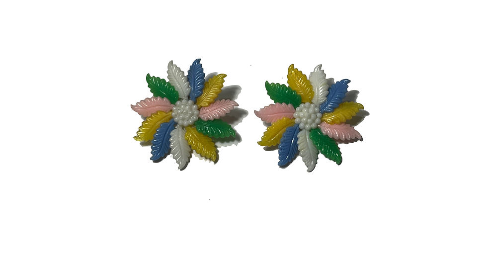 Miniatura: Pendientes "Matilda" 1950's (Sin Estrenar)