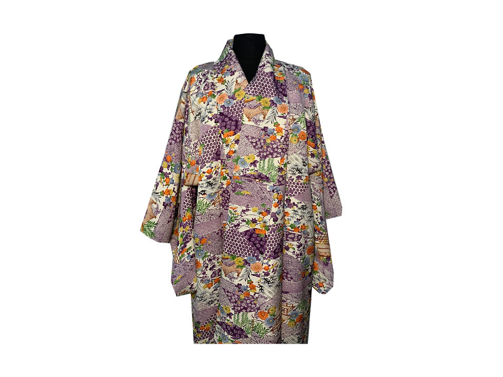 Miniatura: Kimono Seda "Sango" (Sin Estrenar)