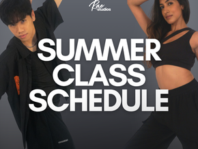 Summer 2026 Class Schedule