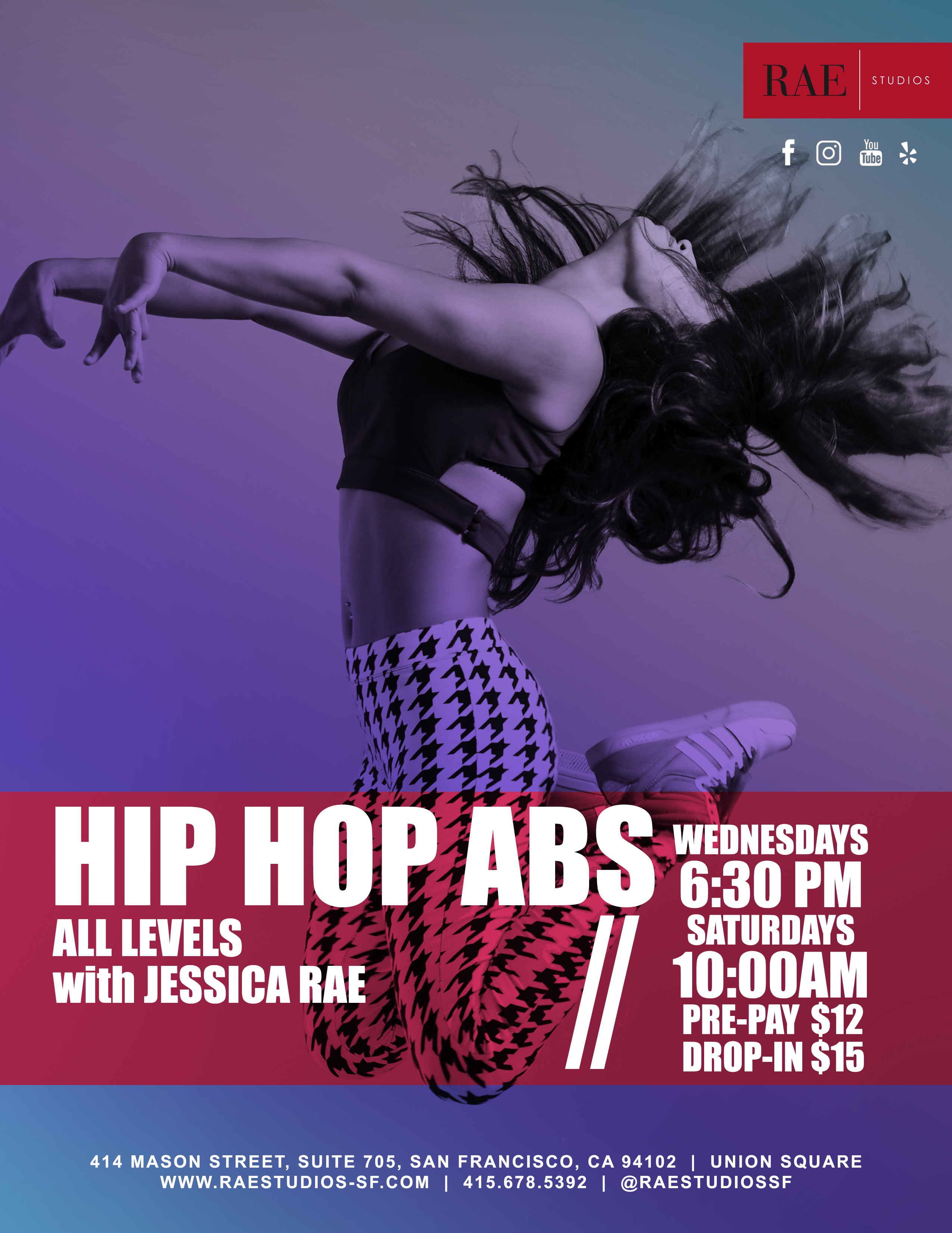 hip hop abs month 2 calendar