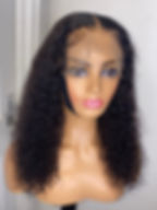 Alexis, a custom hand made lace closure wig designed to fit each individual clients head size.
