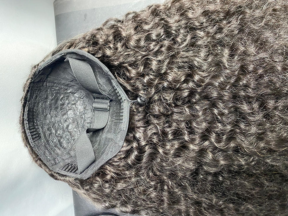 Thumbnail: Burmese curly clip in wig