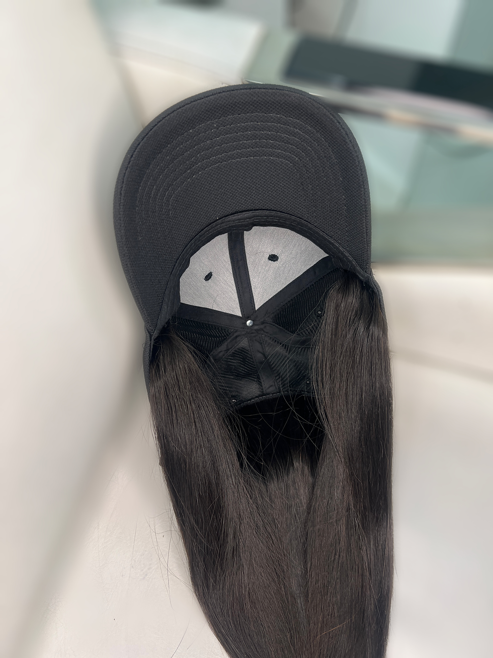 Thumbnail: Straight cap wig