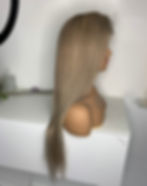 Thumbnail: Alicja, a custom hand made lace frontal wig designed to fit each individual clients head size.