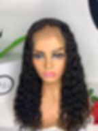 Cat, a custom hand made lace frontal wig designed to fit each individual clients head size.