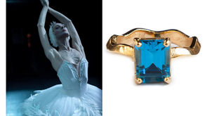 11 anéis inspirados em protagonistas dos grandes repertórios de ballet.