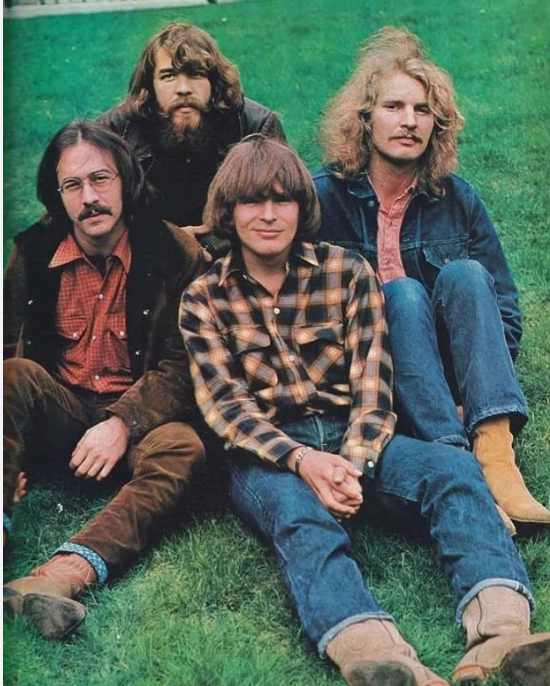 CCR in 1969 [Stu Cook, Doug Clifford, John Fogerty, Tom Fogerty]