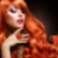 Redhead Model Close-Up