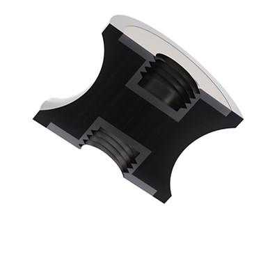Anti Vibration Mounts Rubber Buffer Bobbin Female To Female