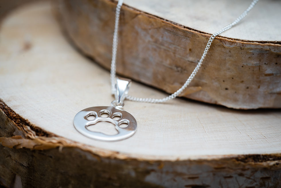 Thumbnail: Ketting 'Paw Print'